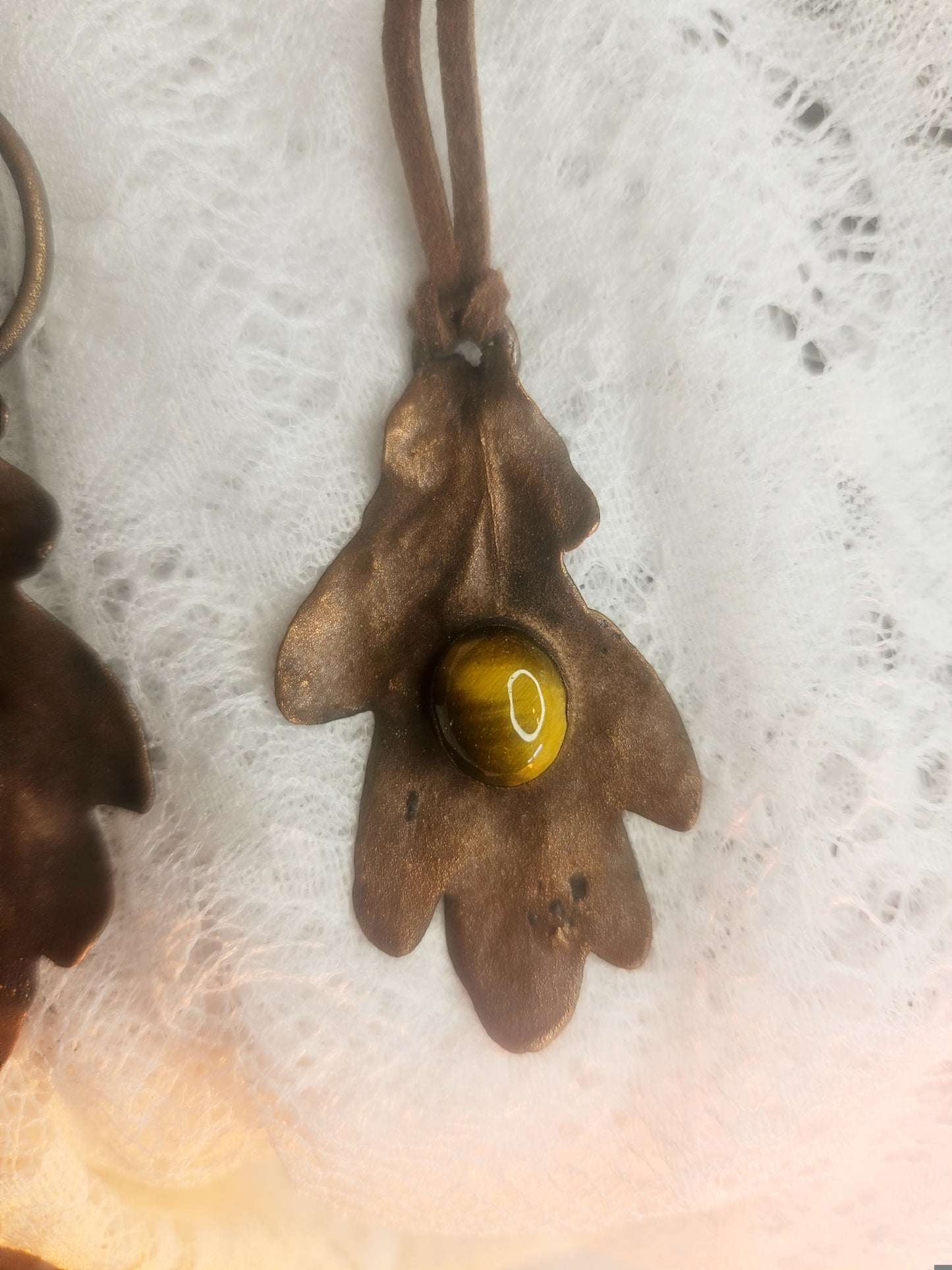 Pendentifs Feuille de chêne