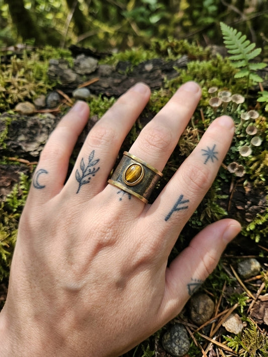 Bague "L'Esprit du Tigre"