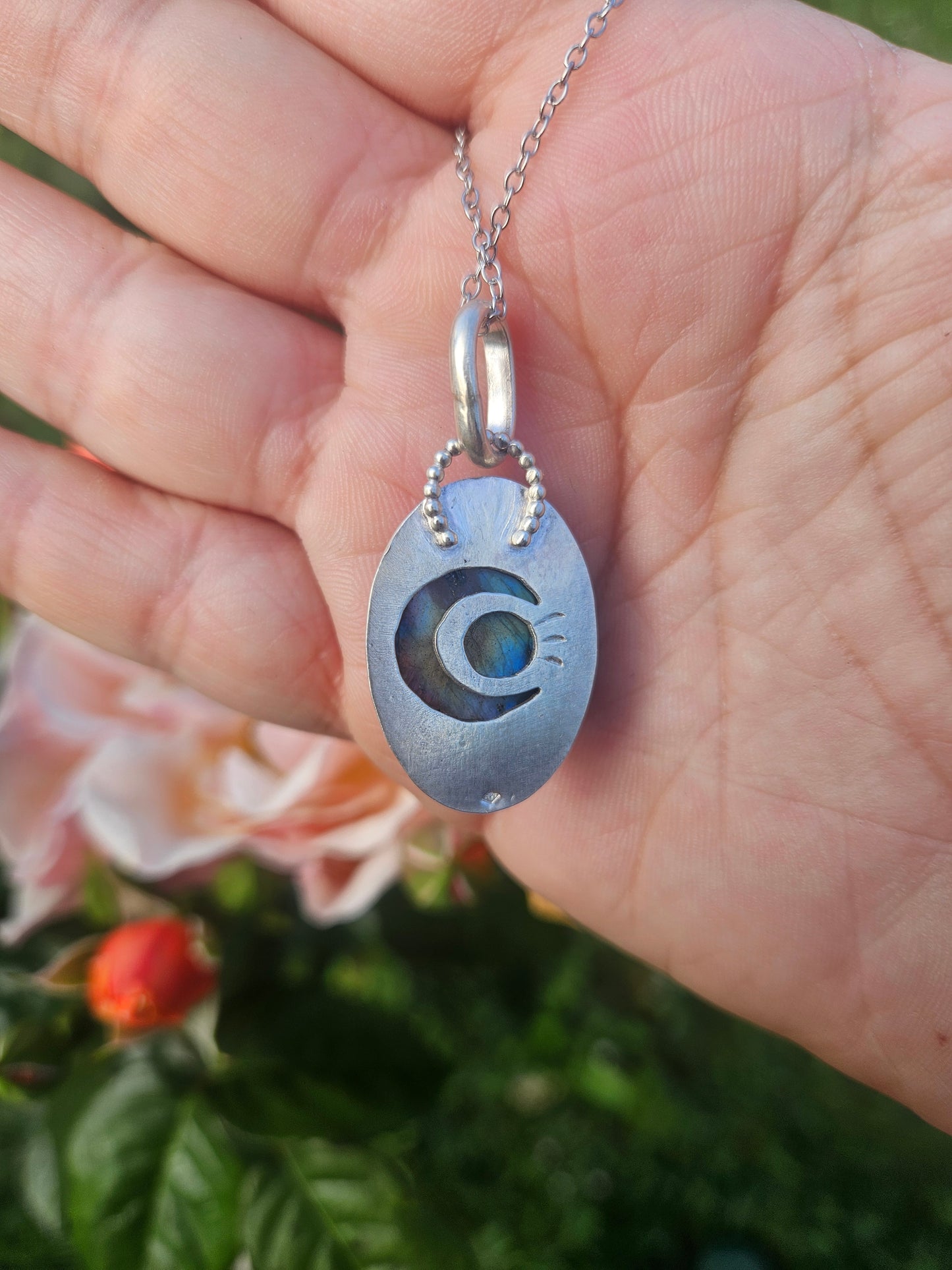 Pendentif "Reflet de Lune"