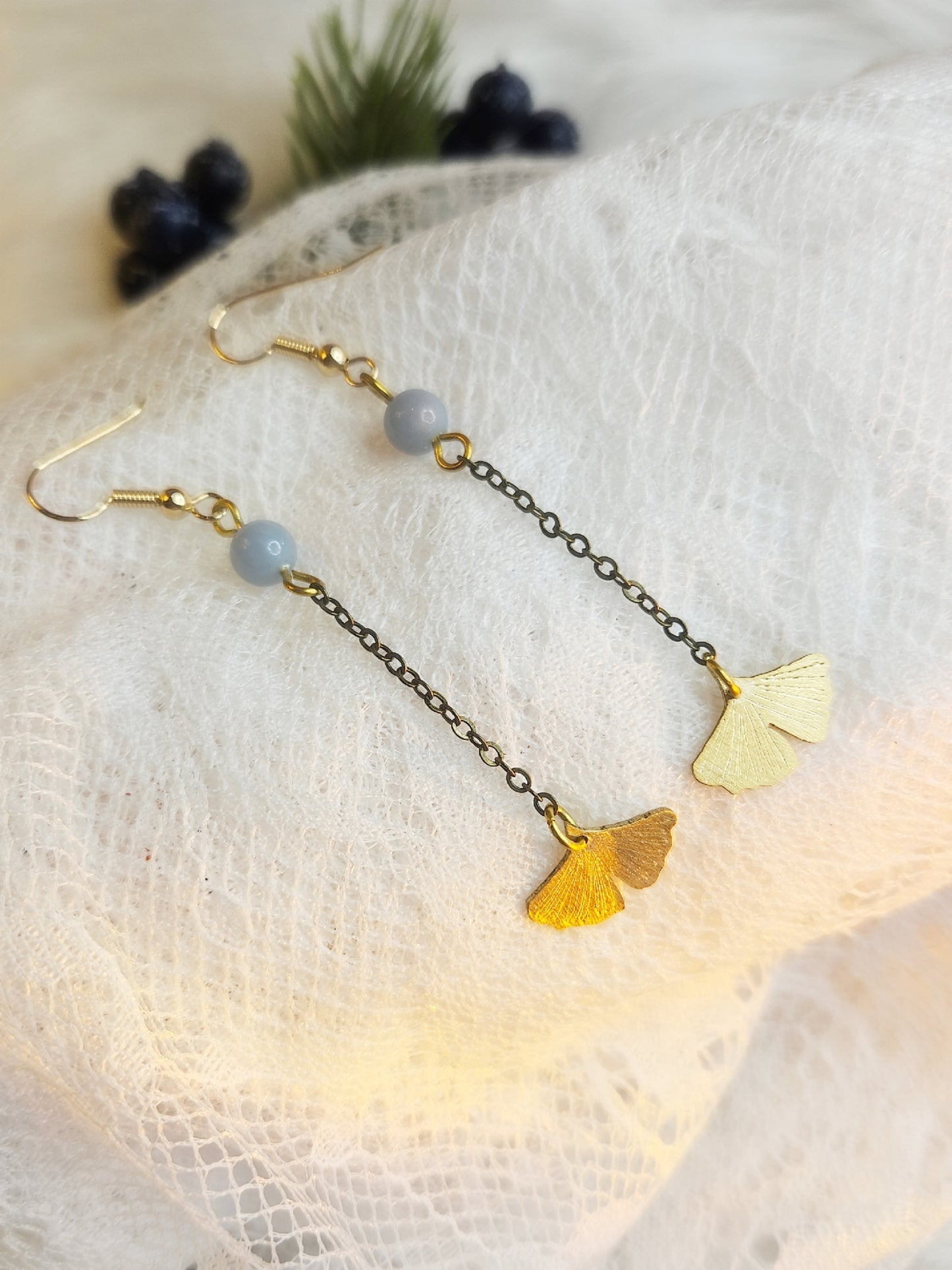 Boucles d’oreilles “Herbiers Sacrés”