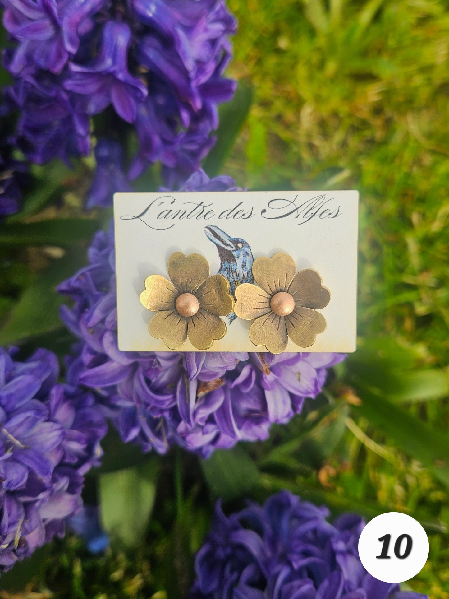 Boucles d’oreilles “Collection Botanique”