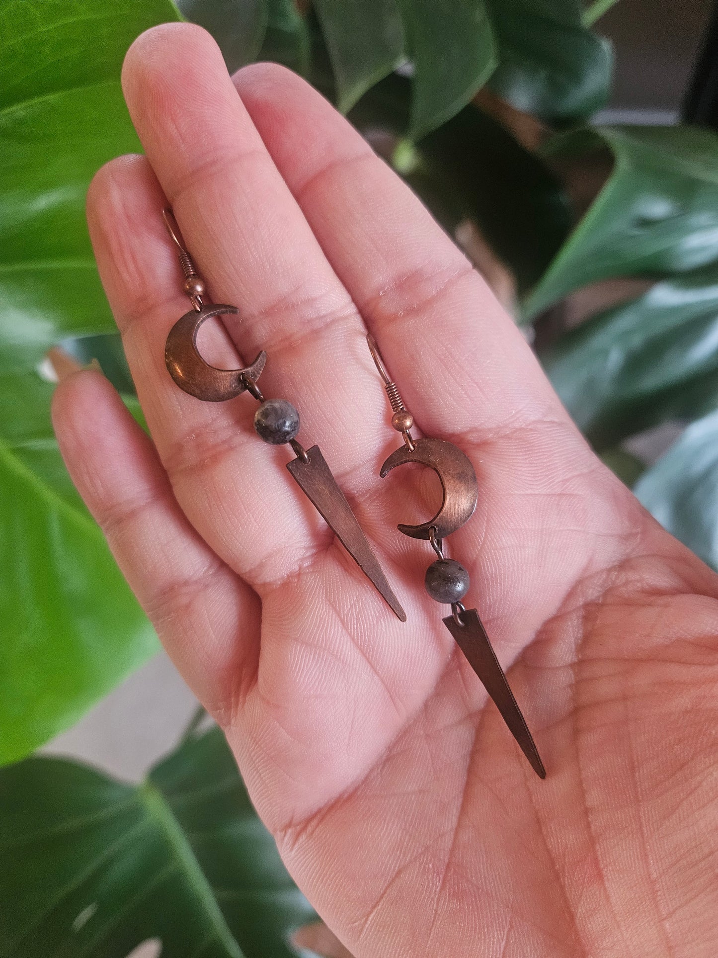 Boucles d'oreilles « Lunes Vagabondes » (3 variantes)