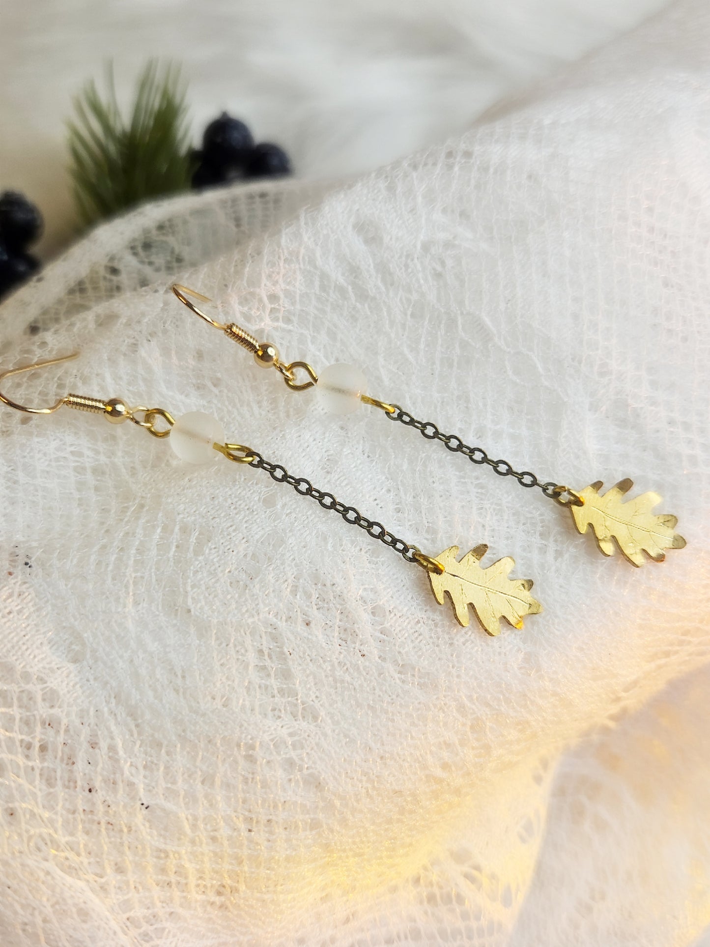 Boucles d’oreilles “Herbiers Sacrés”