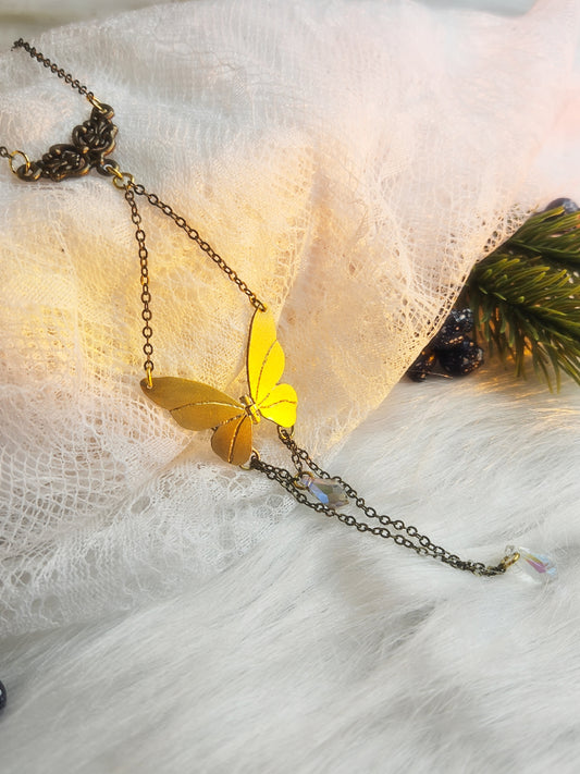 Pendentif « Aërynn, le Battement d’Or »