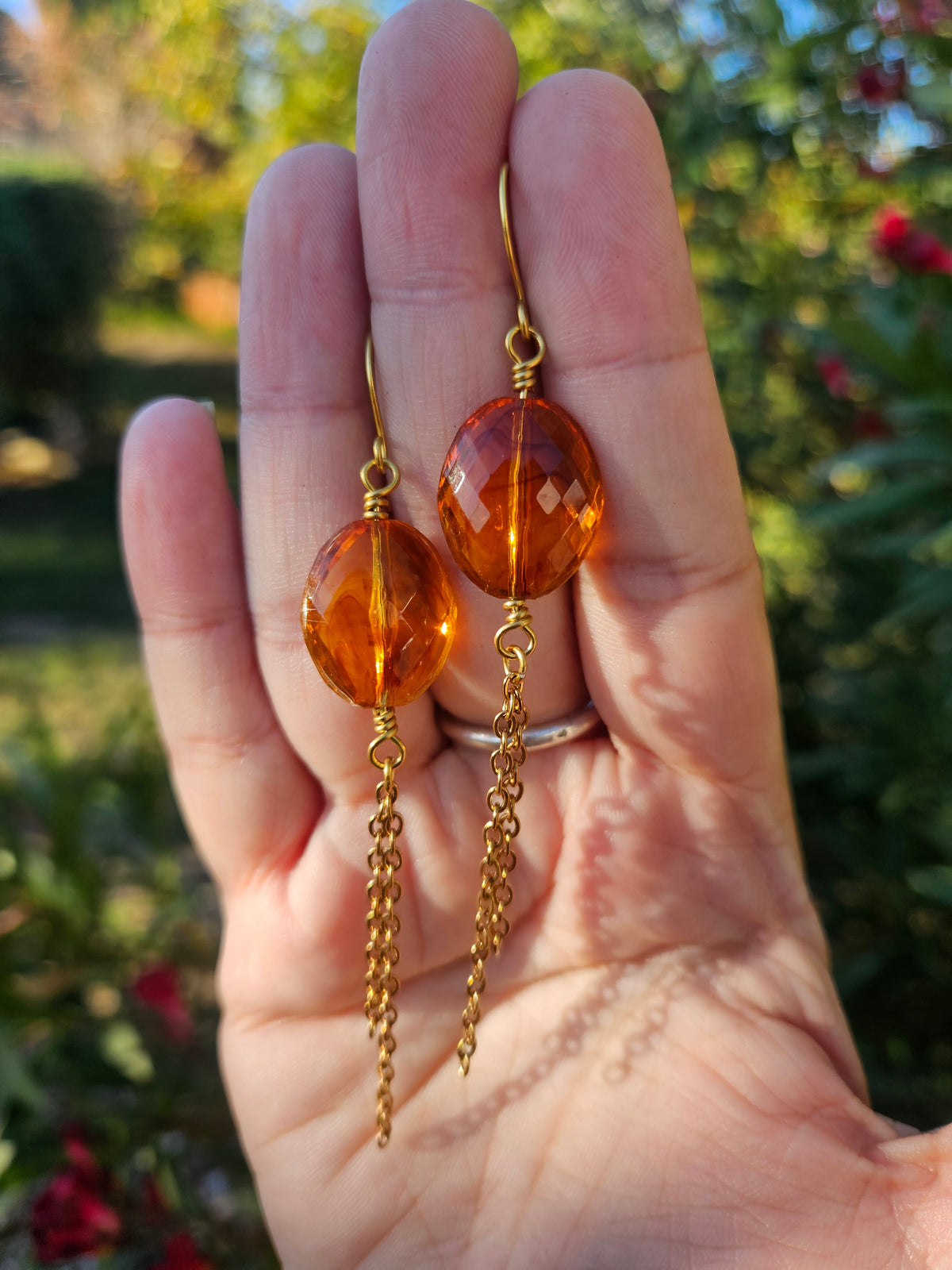 Boucles d’oreilles « Ambreline »