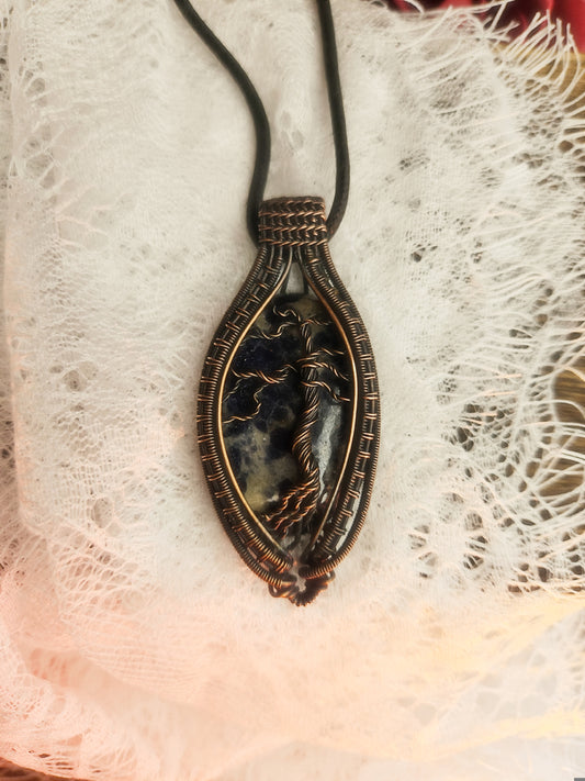 Pendentif Sodalite