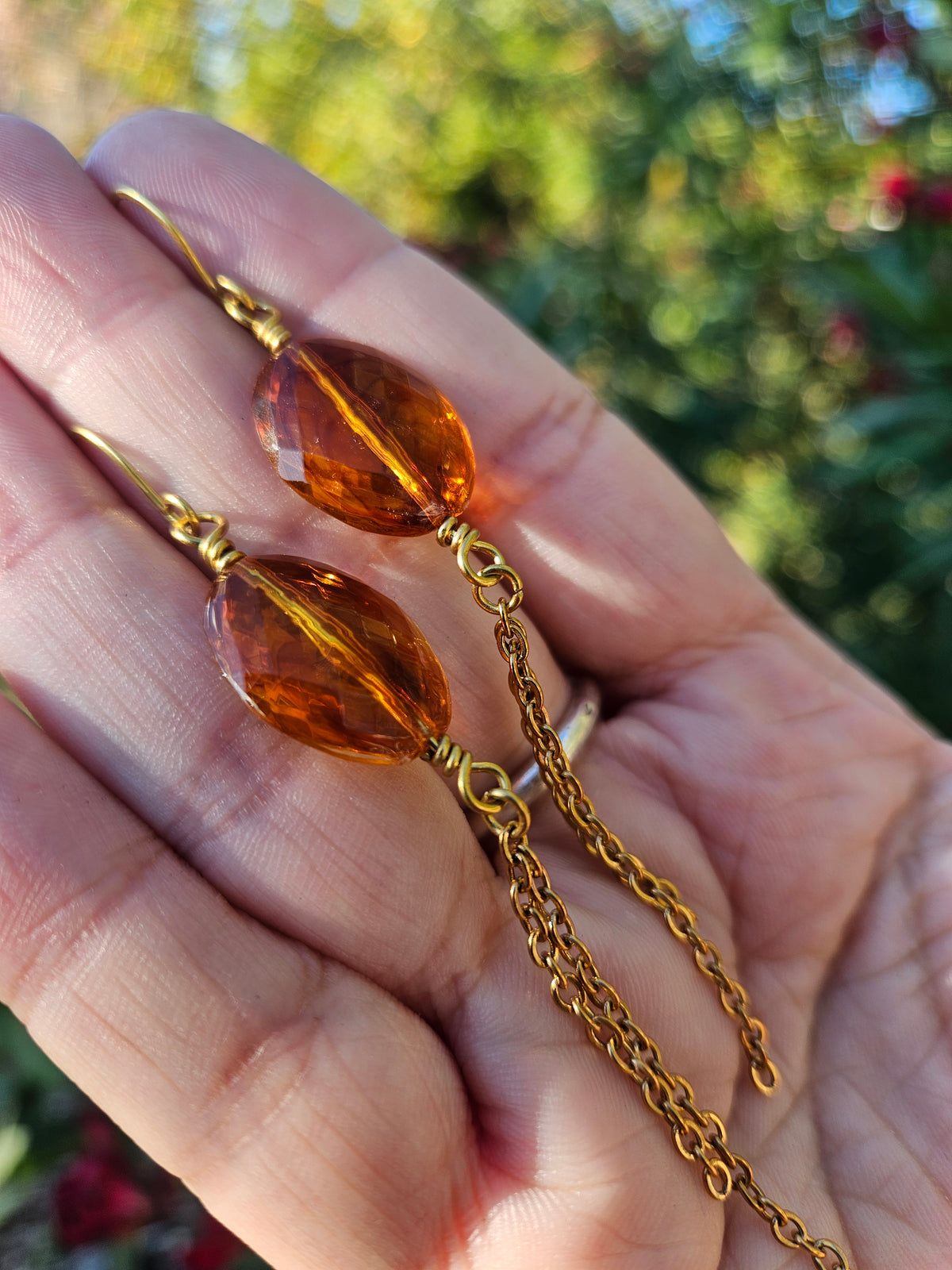 Boucles d’oreilles « Ambreline »
