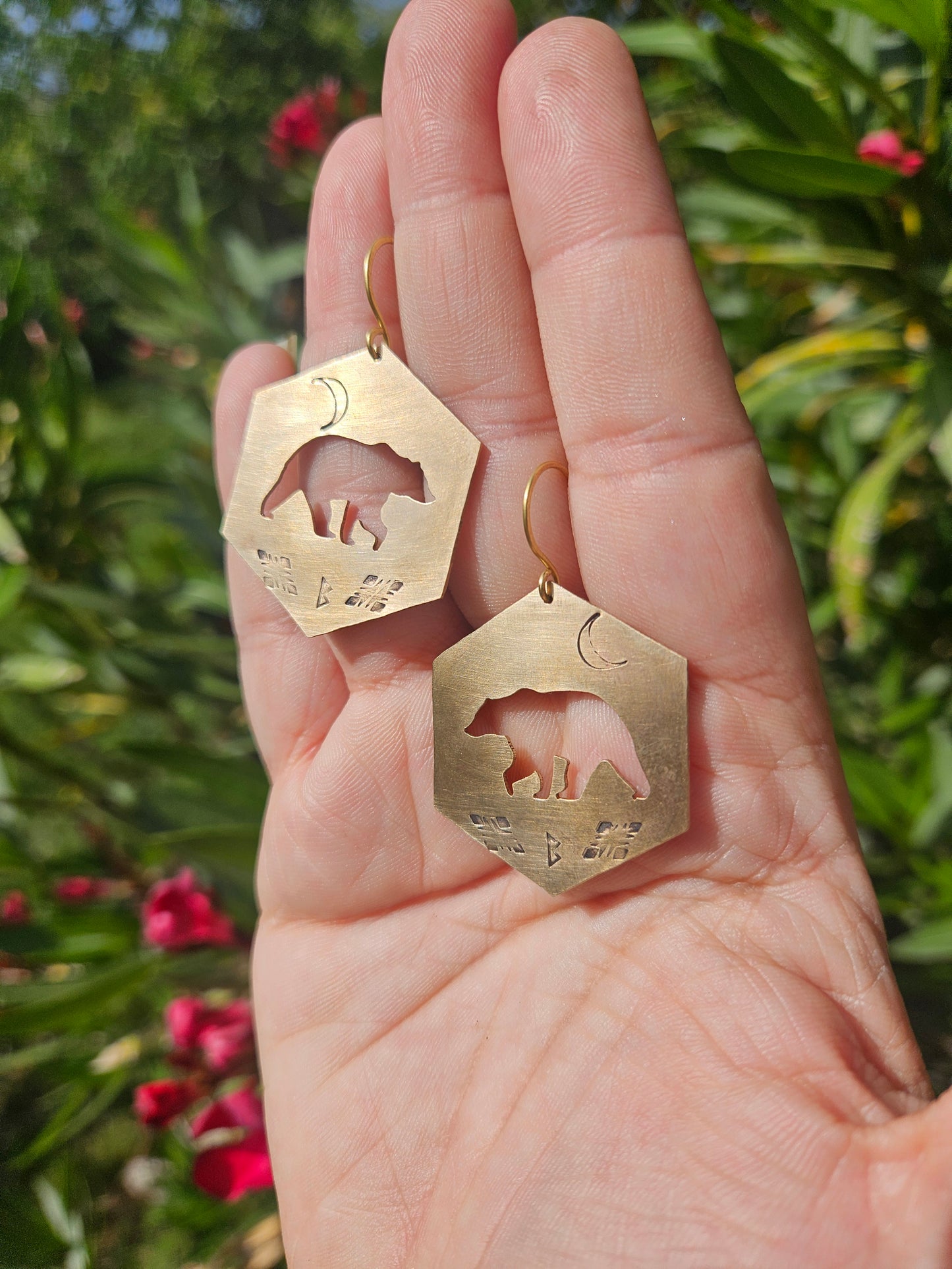 Boucles d’oreilles « Veille des Hautes Terres »