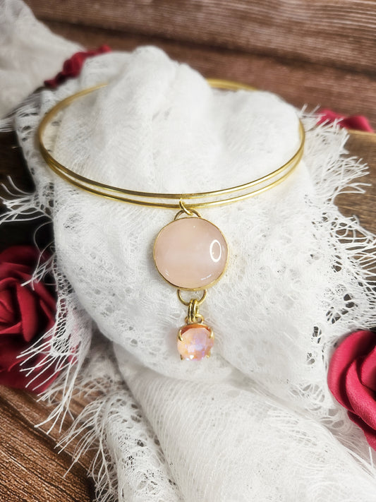 Plastron “Cœur d’Aurore”