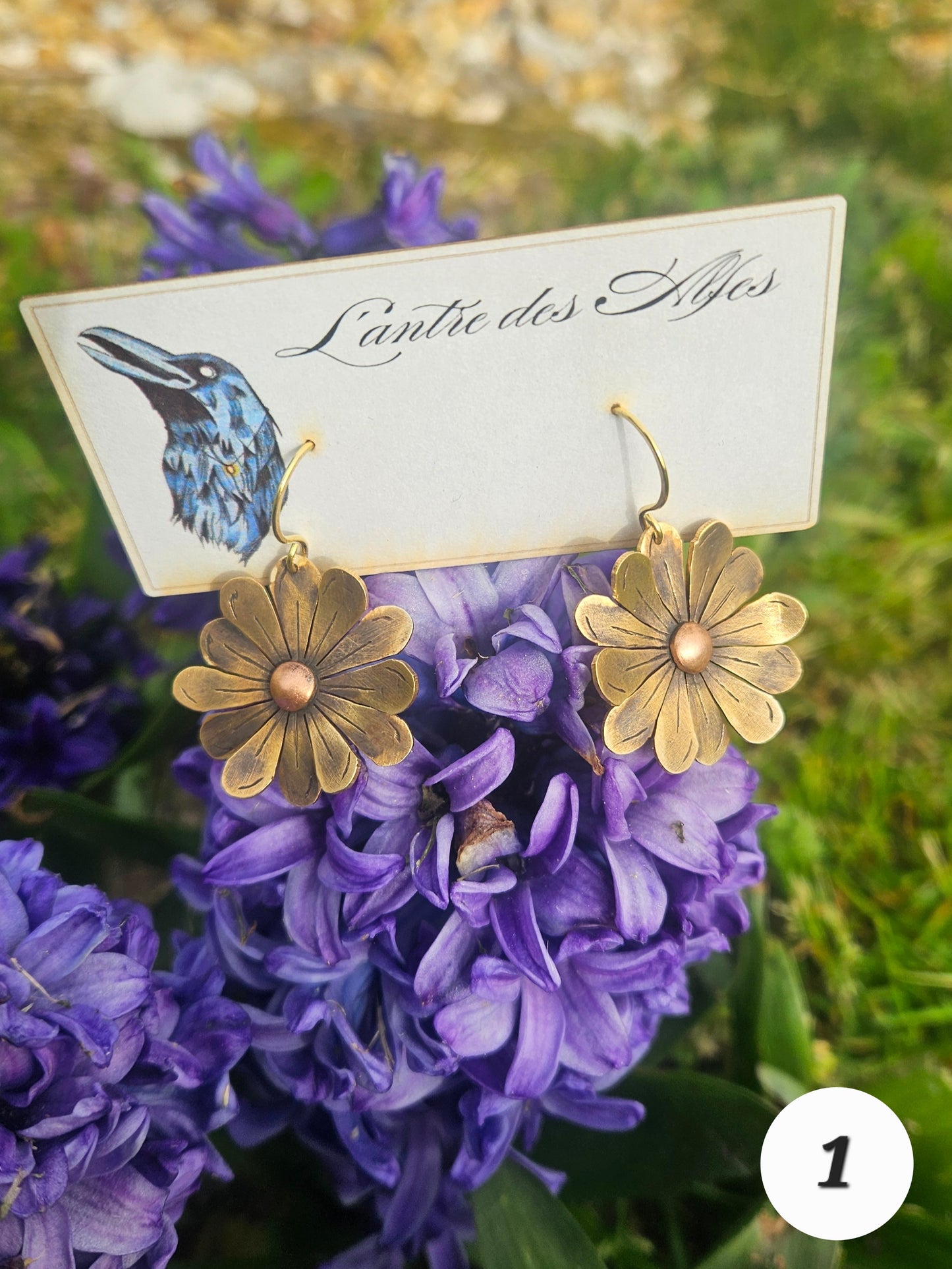 Boucles d’oreilles “Collection Botanique”