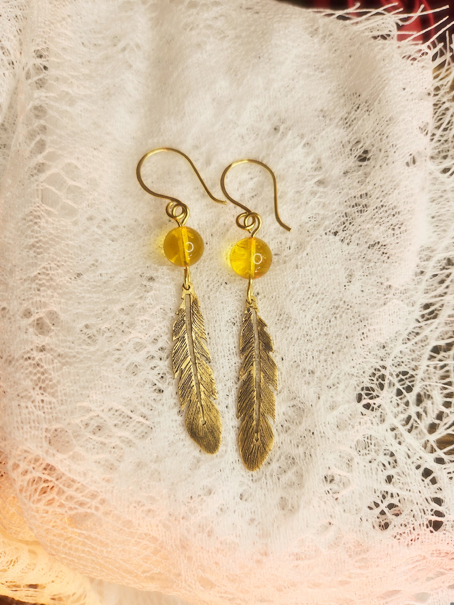 Boucles d’oreilles “Plumes Vagabondes”