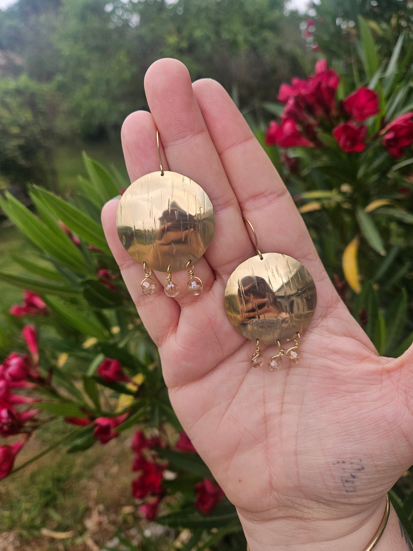 Boucles d'oreilles « Échos du Soleil »