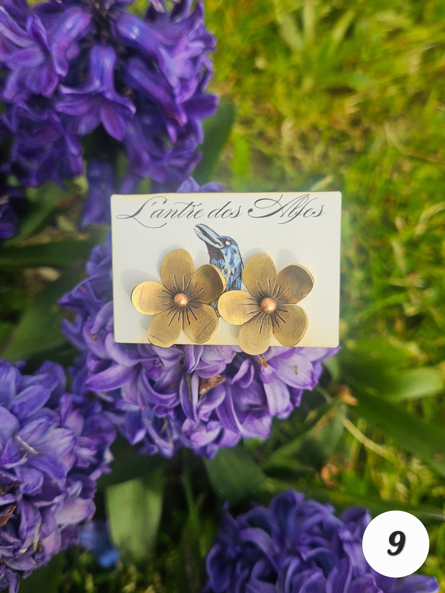 Boucles d’oreilles “Collection Botanique”