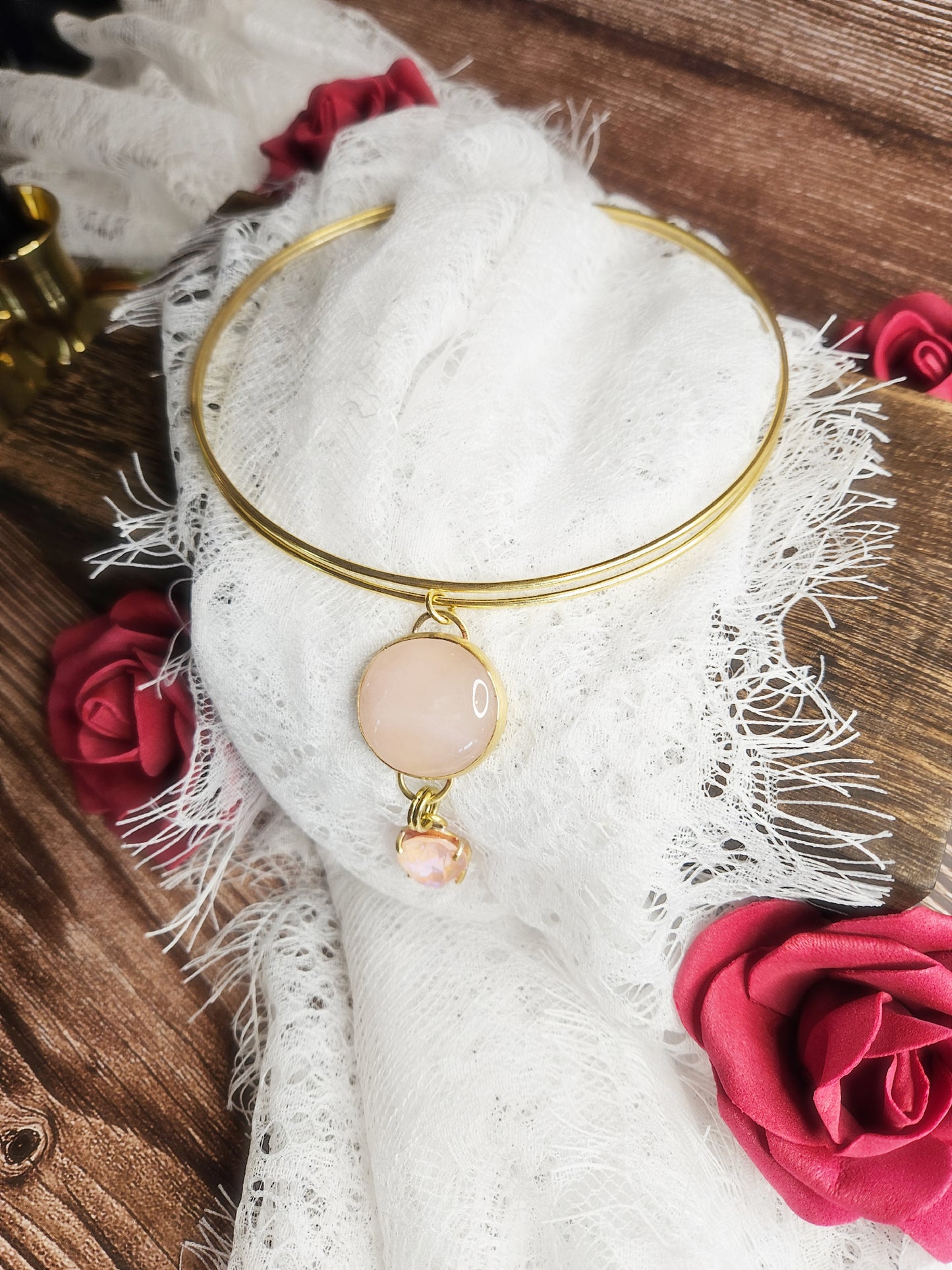 Plastron “Cœur d’Aurore”