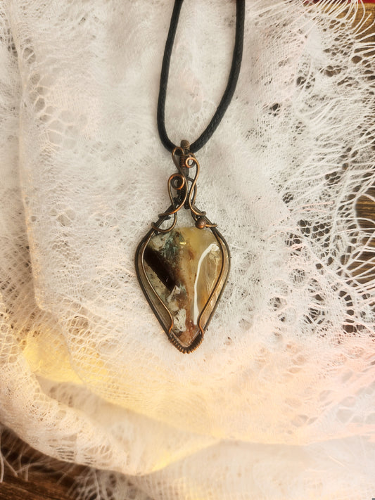 Pendentif Calcédoine