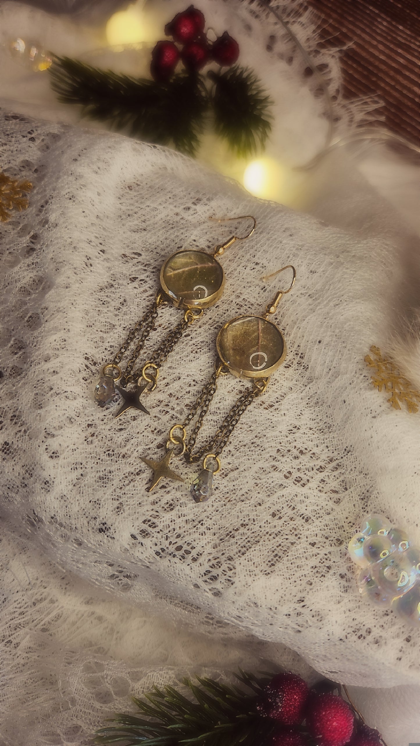 Parure « Feuille d’Hiver »