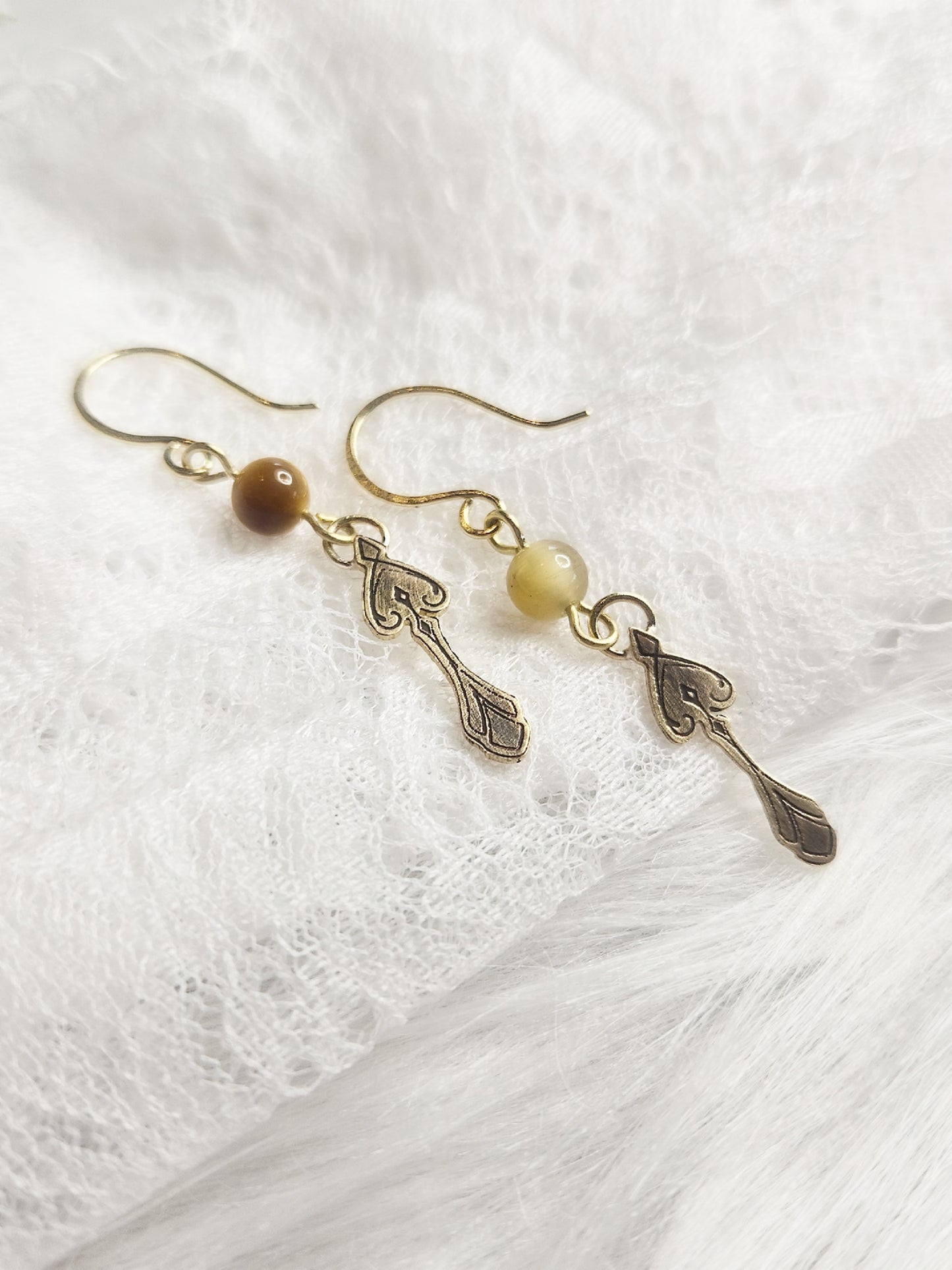 Boucles d’oreilles “Talismans d’Atelier”