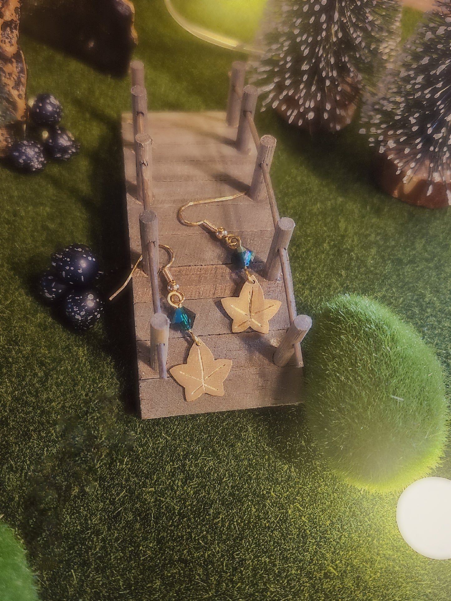 Parure « Murmure du Lierre »