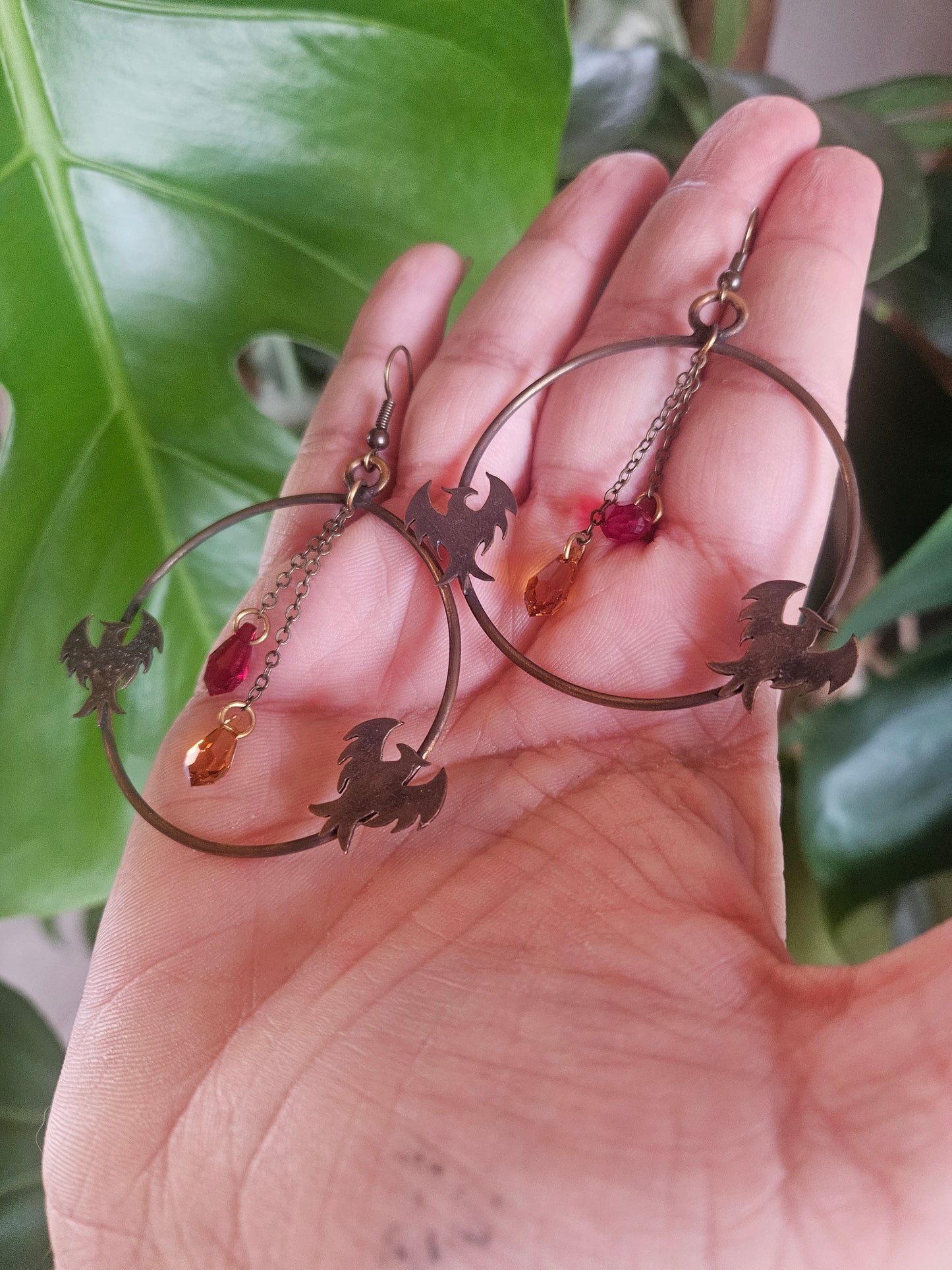 Boucles d'oreilles « Cendres Éternelles »