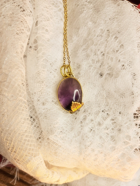 Pendentif “L’Étreinte de la Vigne”
