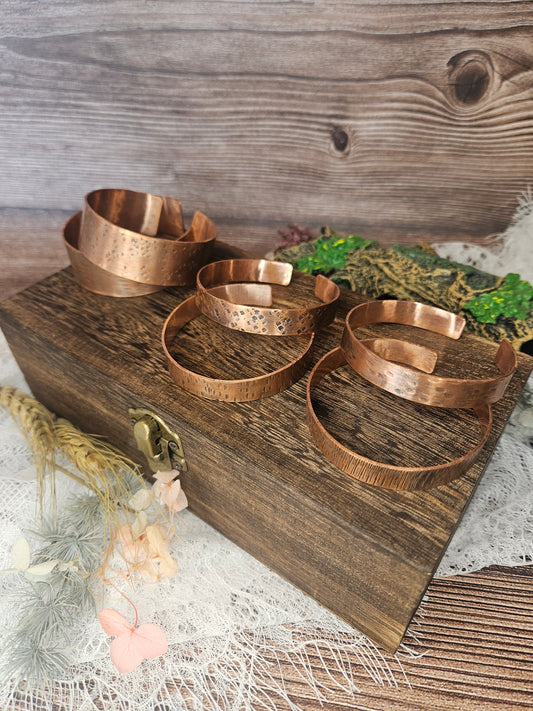 Bracelets « Veines de Cuivre »