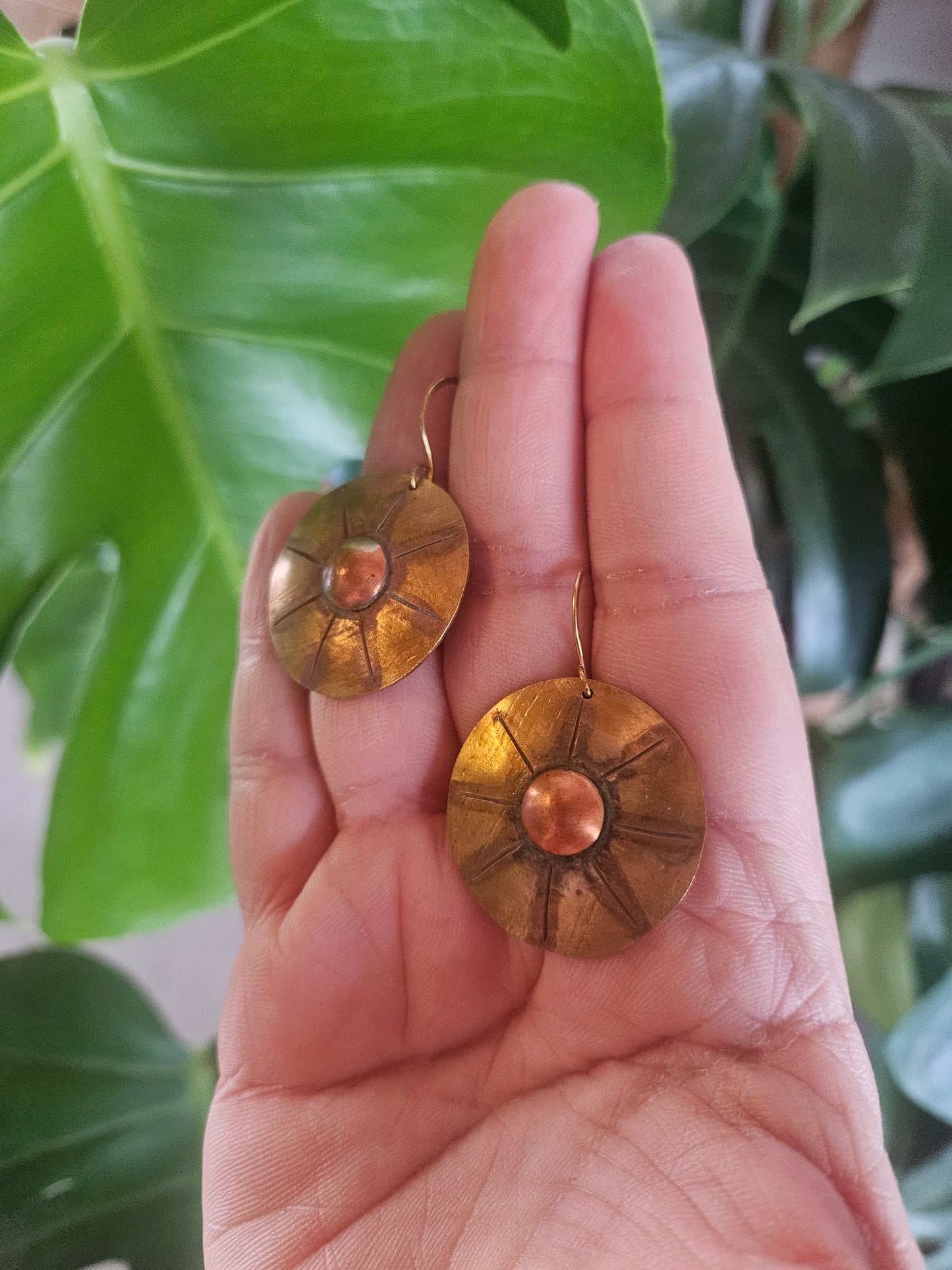 Boucles d'oreilles « Boucliers de Skjald »