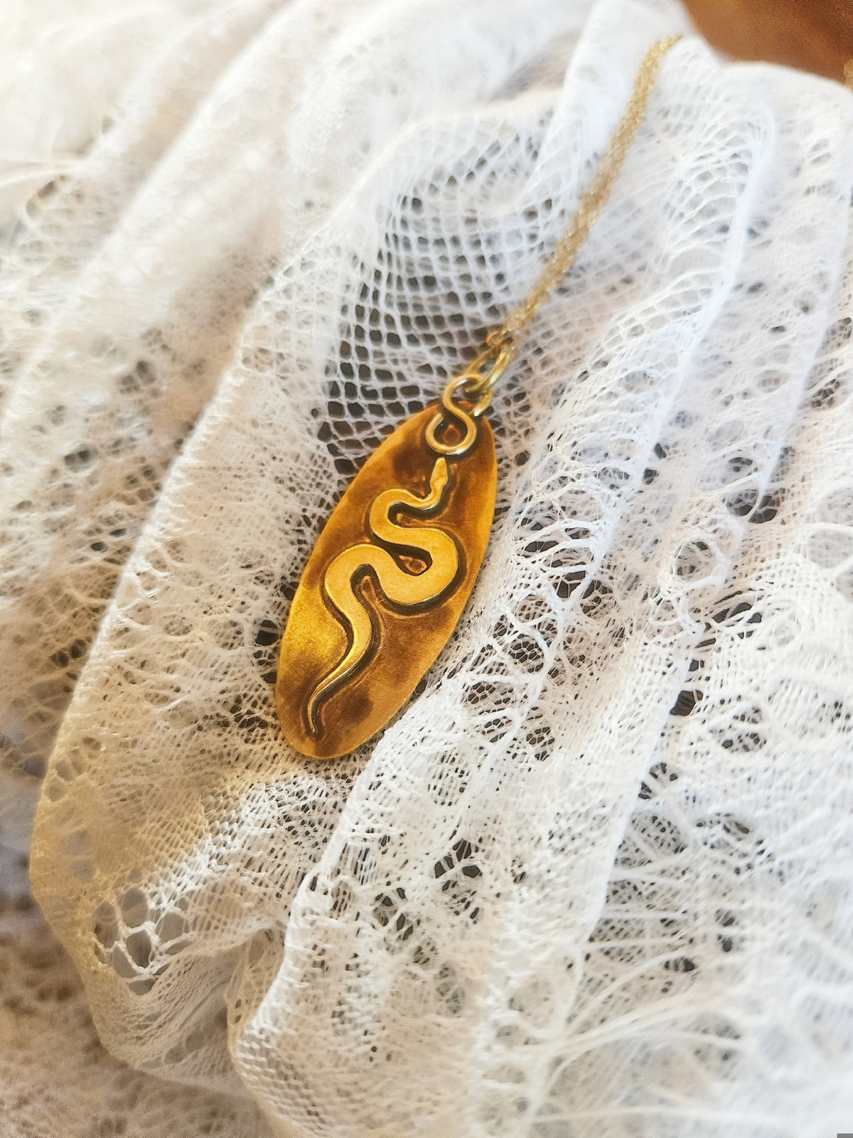 Collier « Serpent des Bois »
