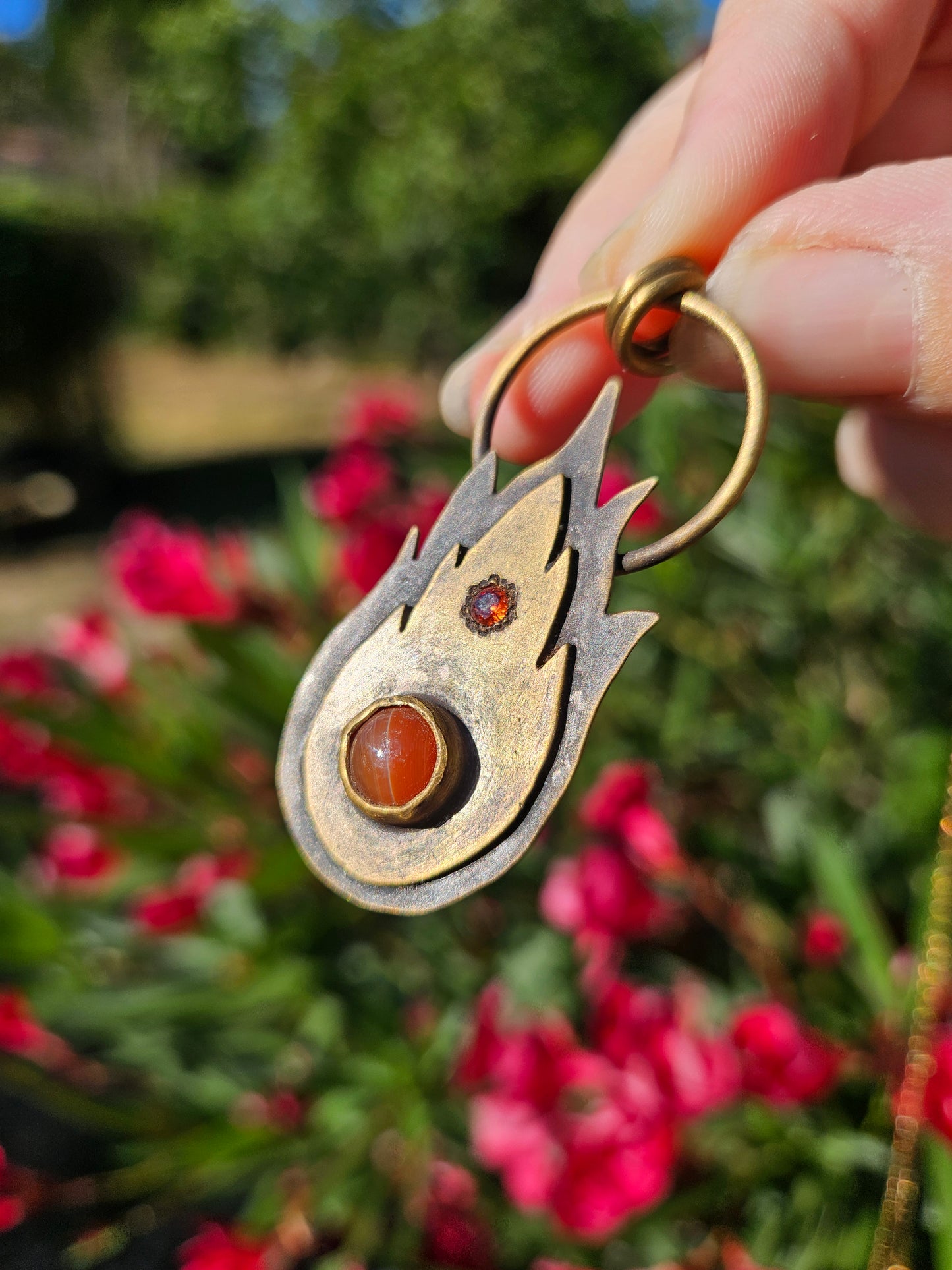 Pendentif « Flamme Vagabonde »