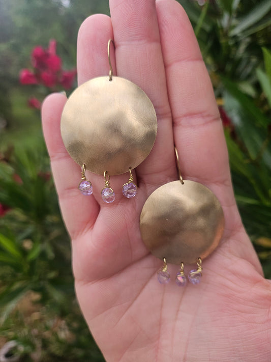 Boucles d'oreilles « Échos de Brume »