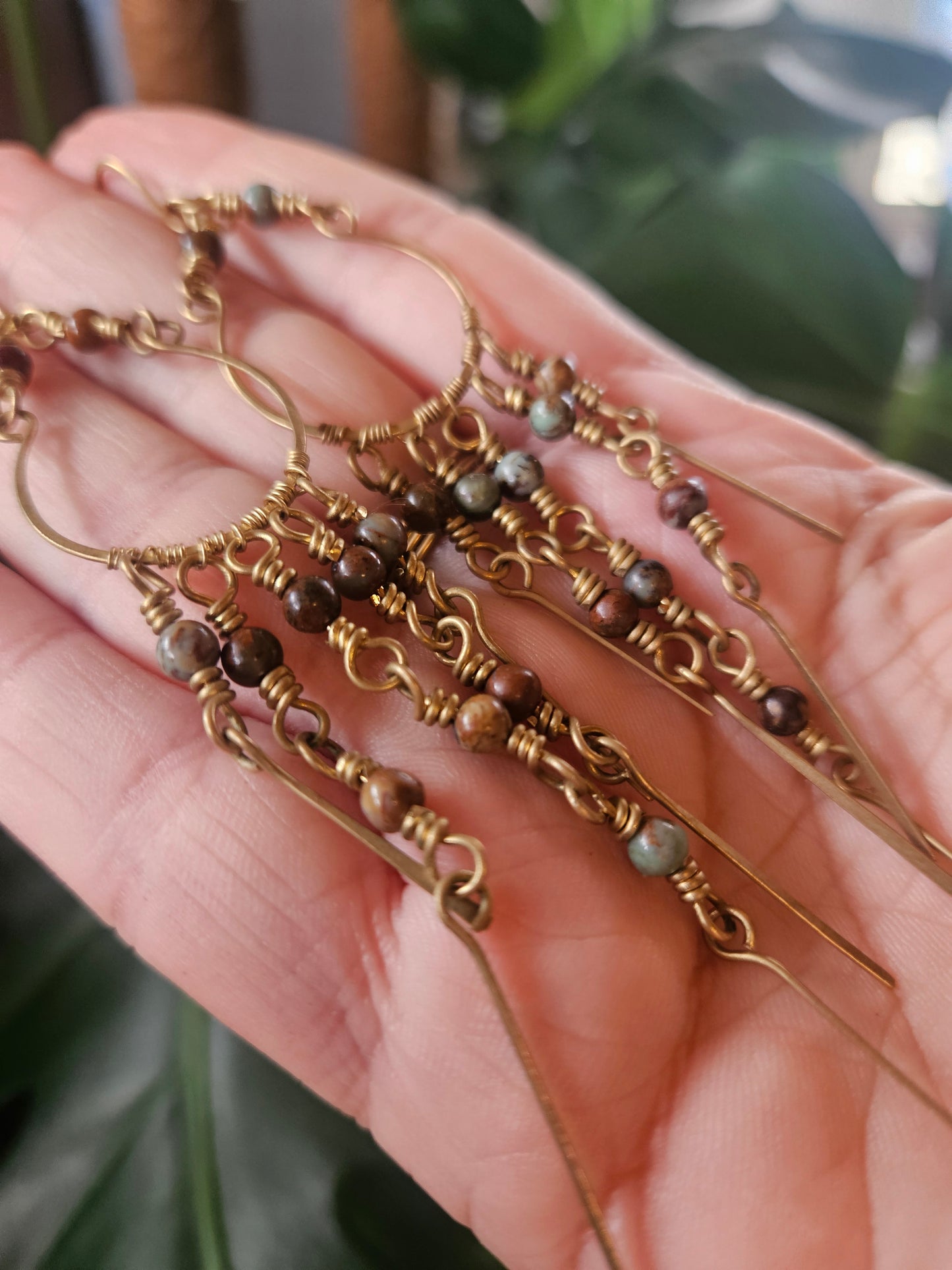 Boucles d'oreilles "Nomades des Hautes Terres"