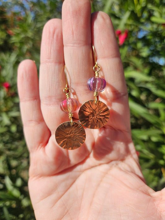 Boucles d’oreilles « Éclats de Saison »