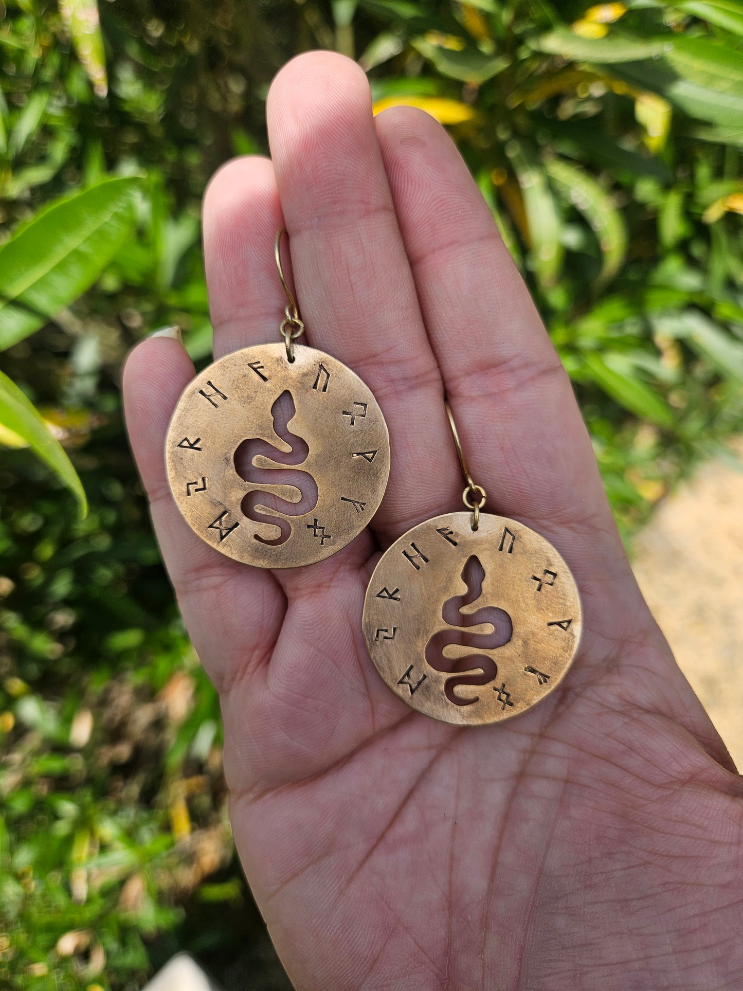 Boucles d’oreilles « Serment des Runes »