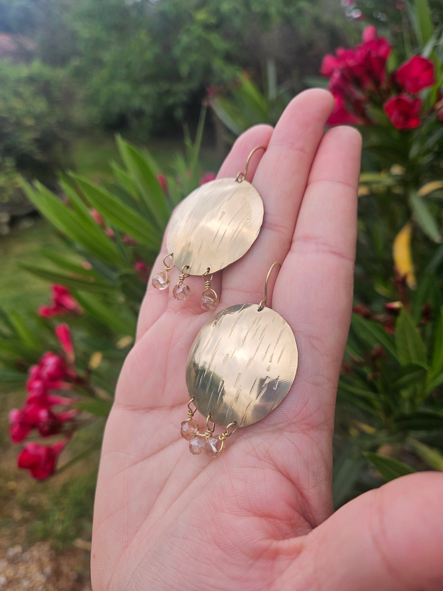 Boucles d'oreilles « Échos du Soleil »