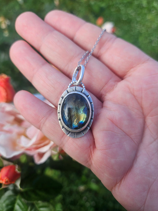 Pendentif "Reflet de Lune"