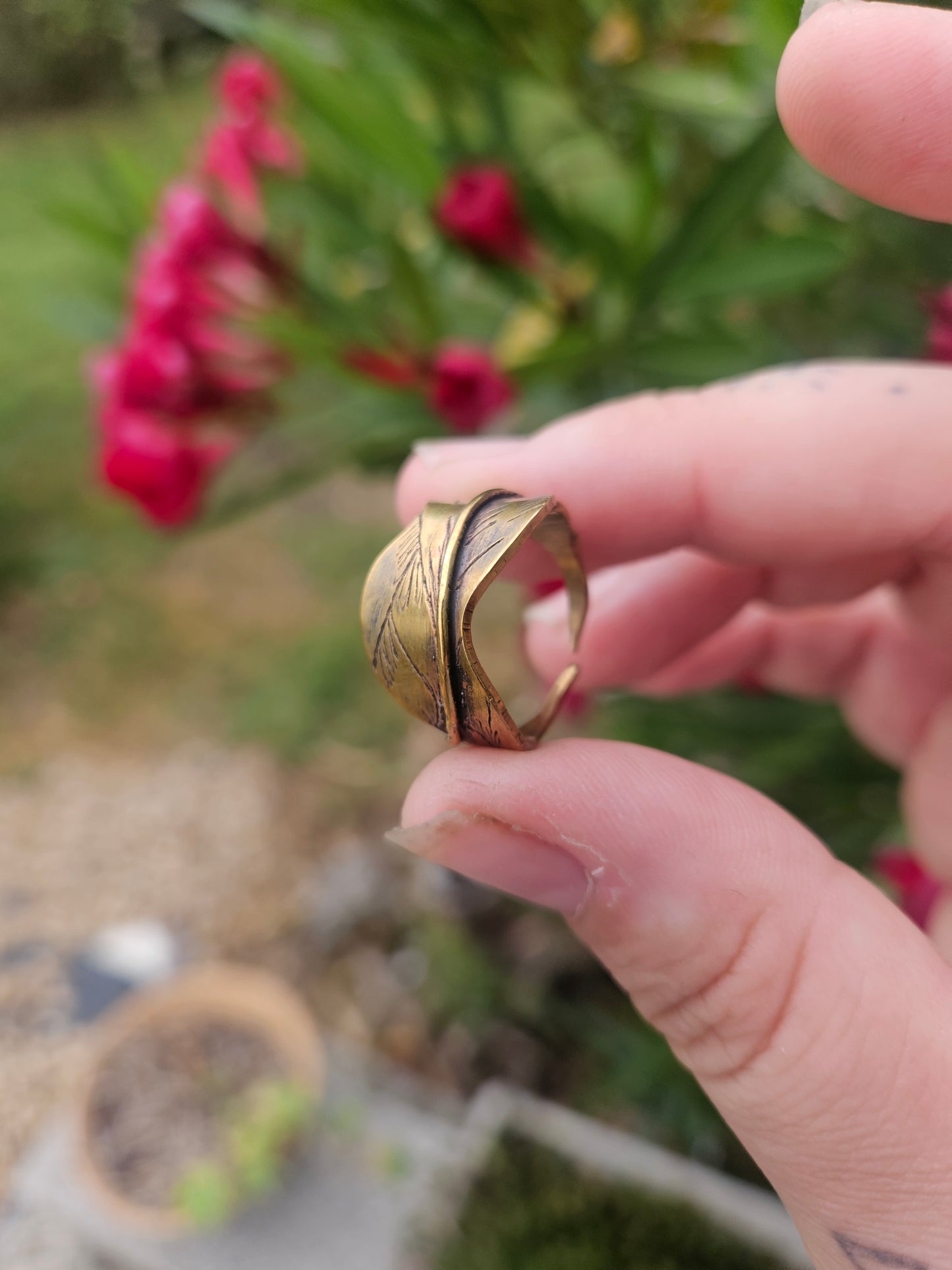 Bague « Feuille de Sylve »