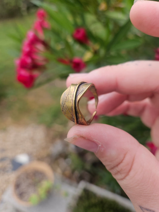 Bague « Feuille de Sylve »