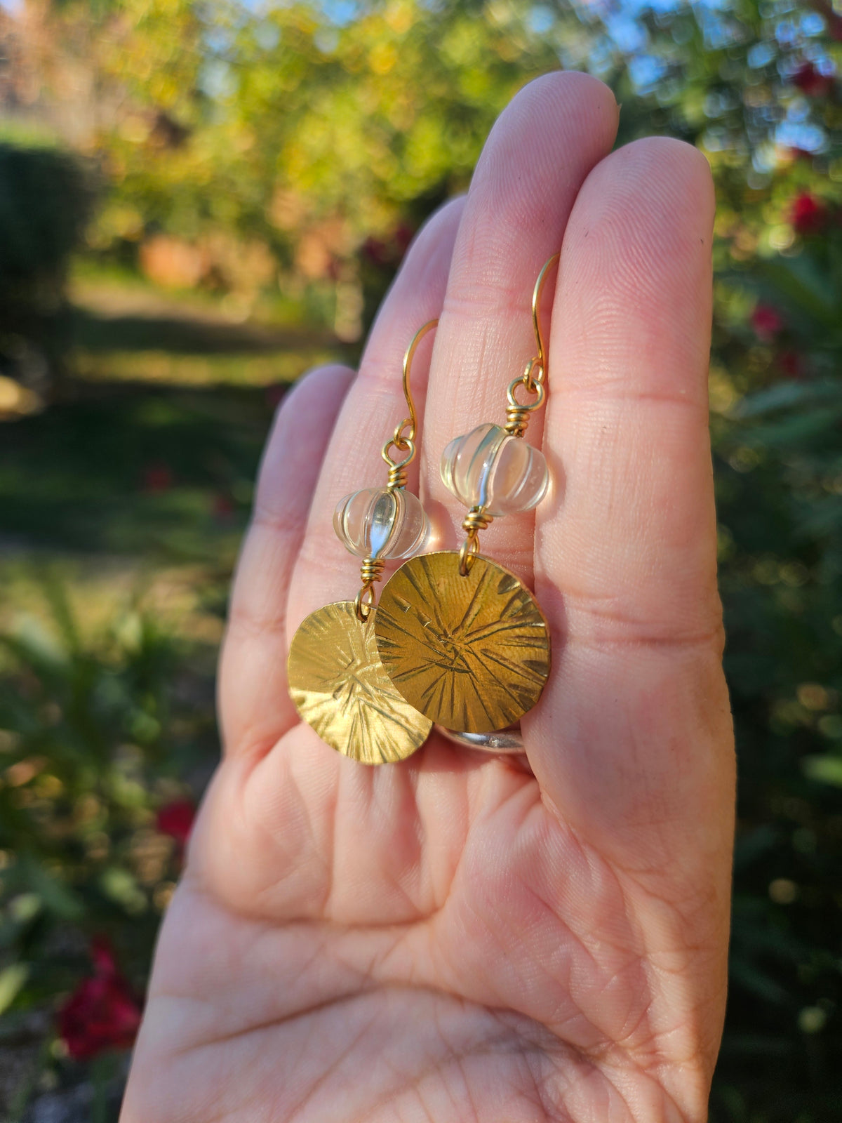 Boucles d’oreilles « Lueurs d’Automne »