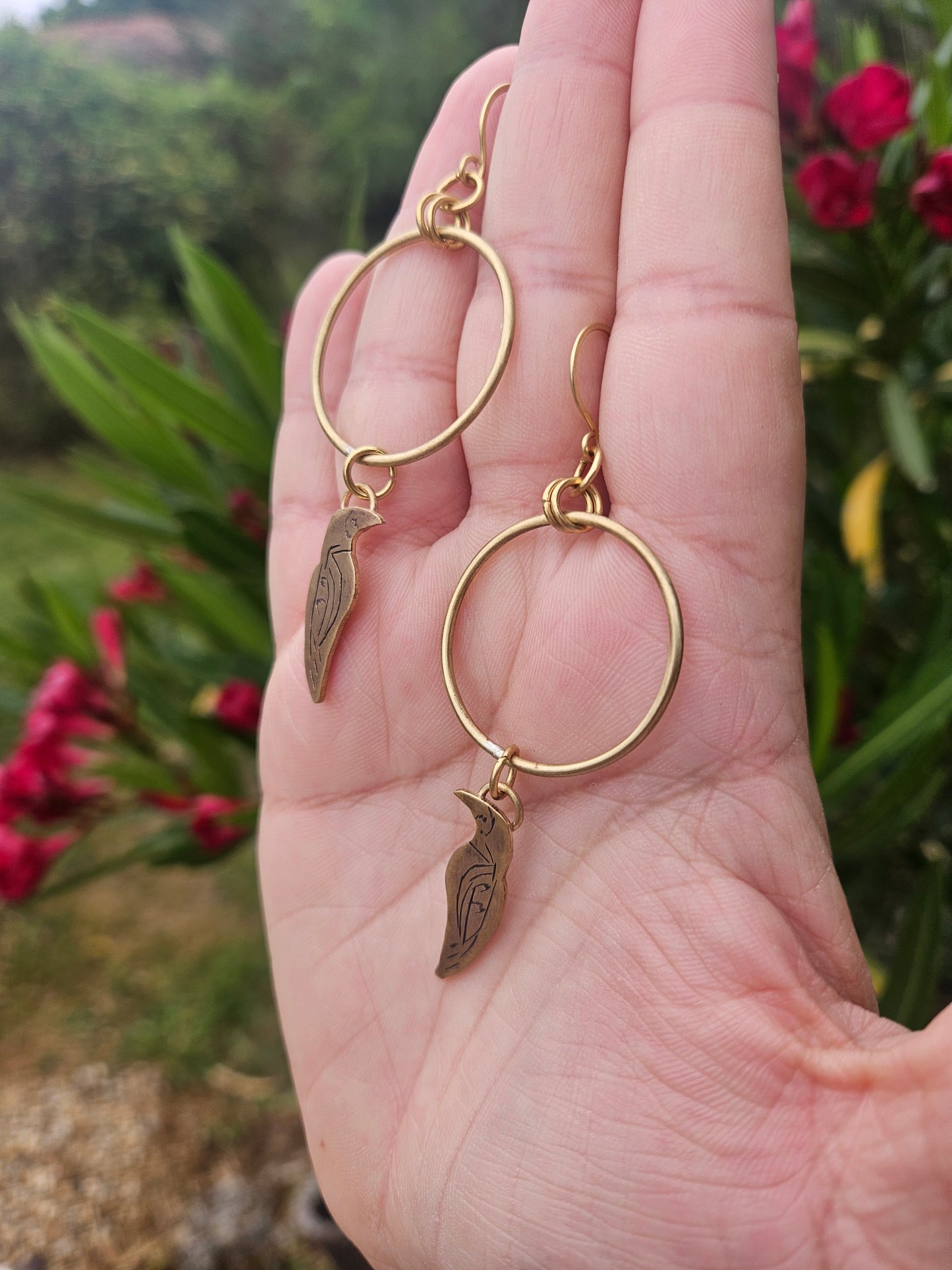 Boucles d'oreilles « Les Veilleurs d'Ombre »