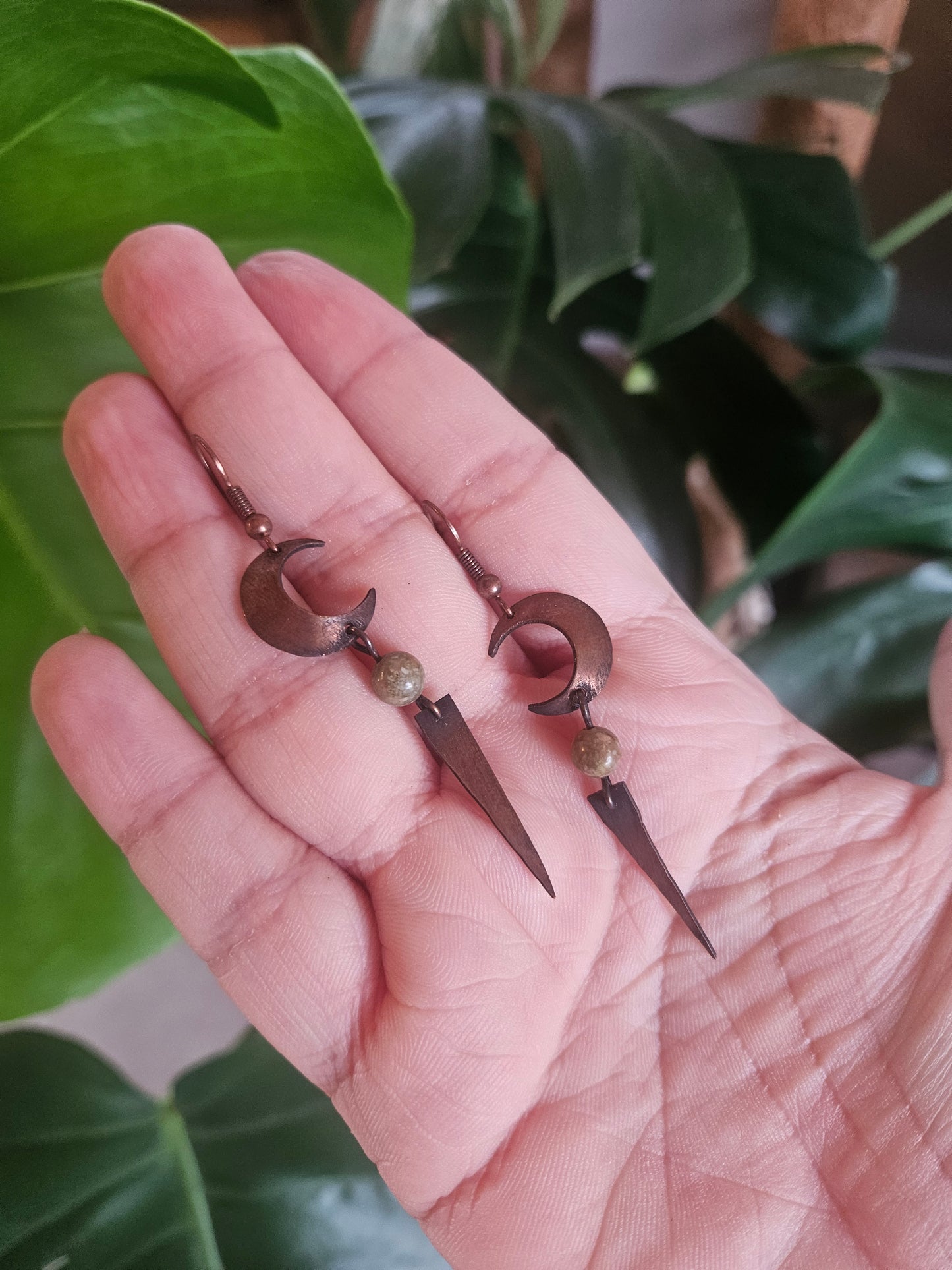 Boucles d'oreilles « Lunes Vagabondes » (3 variantes)