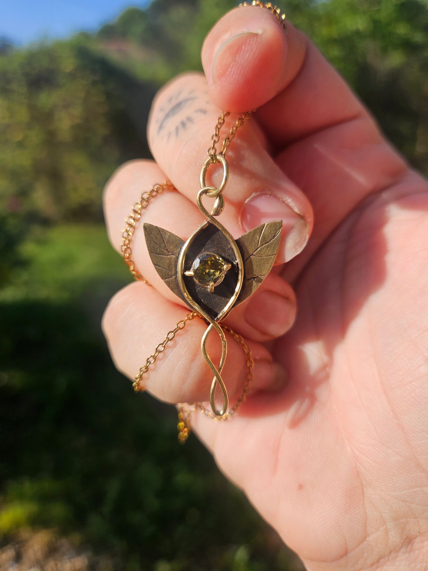 Pendentif « Regard de Sylve »