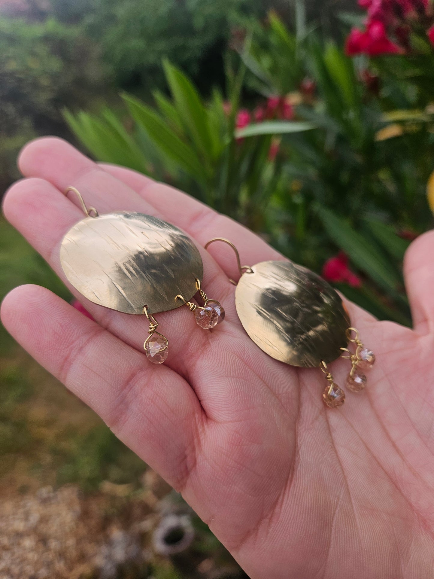 Boucles d'oreilles « Échos du Soleil »