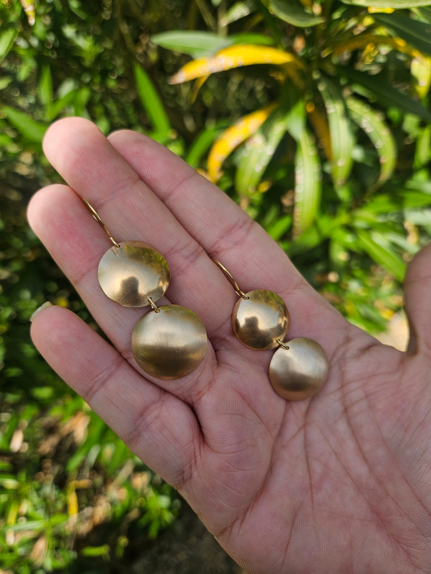 Boucles d’oreilles « Astres Dorés »