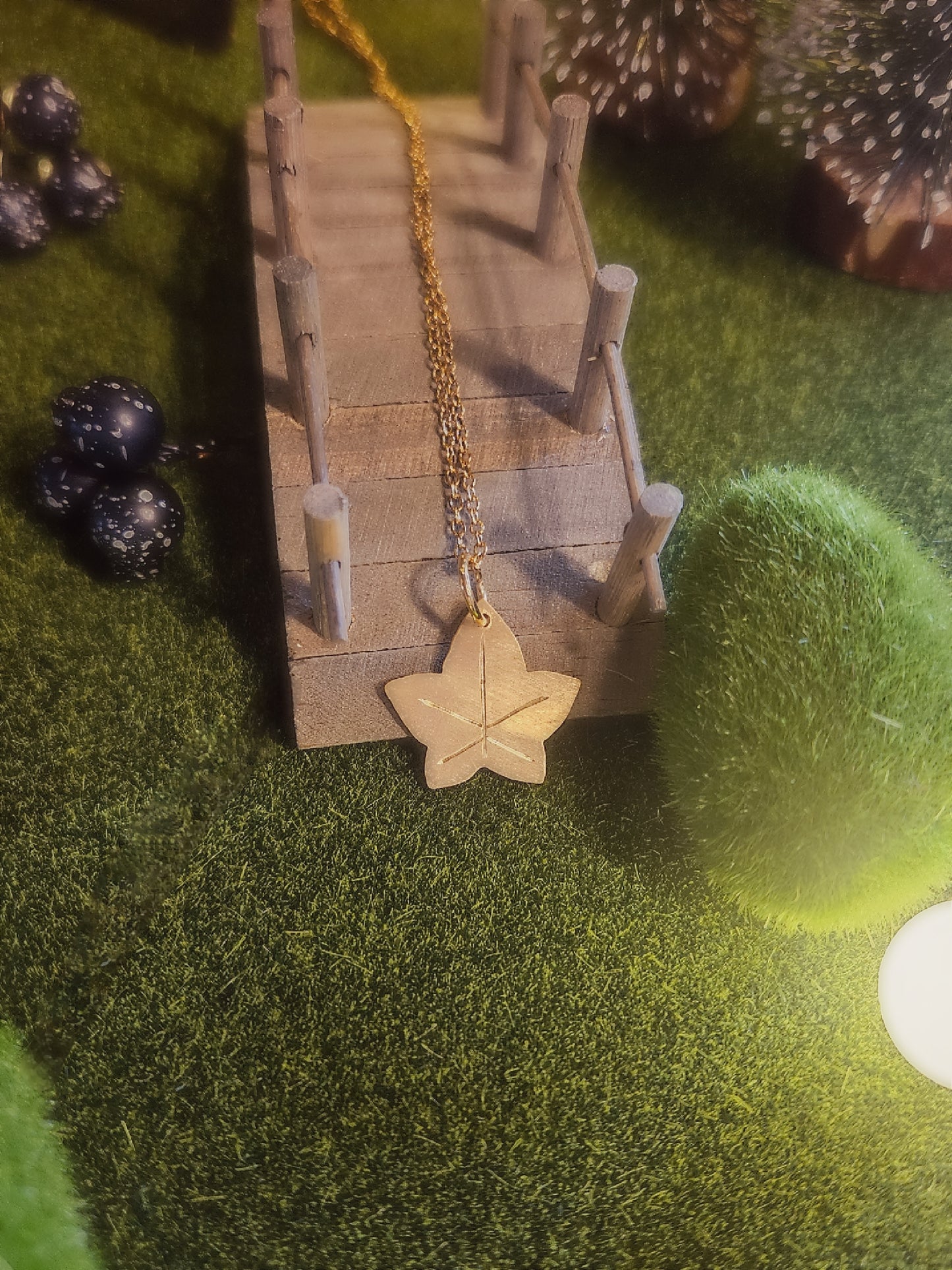 Parure « Murmure du Lierre »