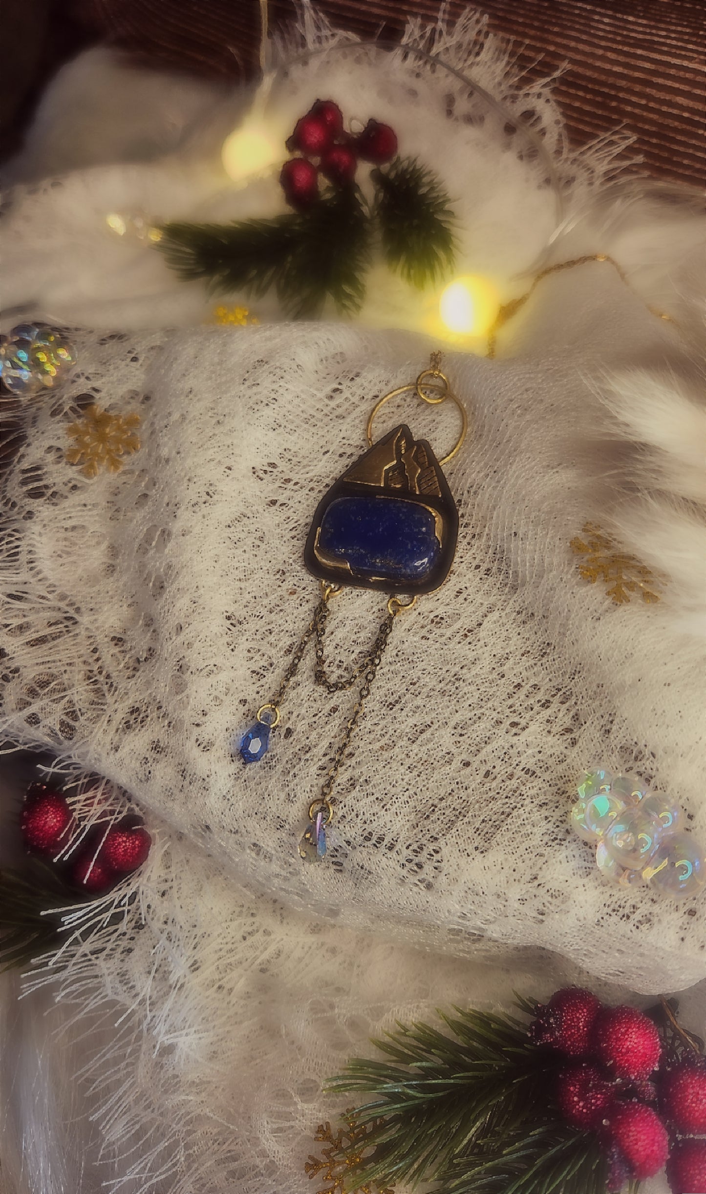 Pendentif « Montagne Solitaire »