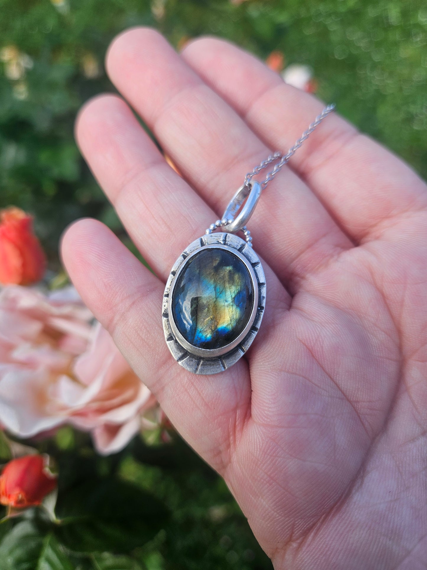 Pendentif "Reflet de Lune"