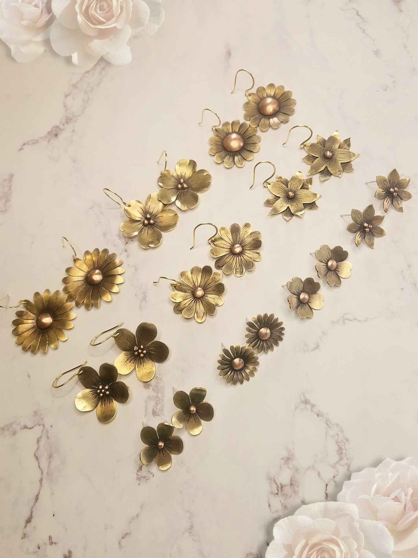 Boucles d’oreilles “Collection Botanique”