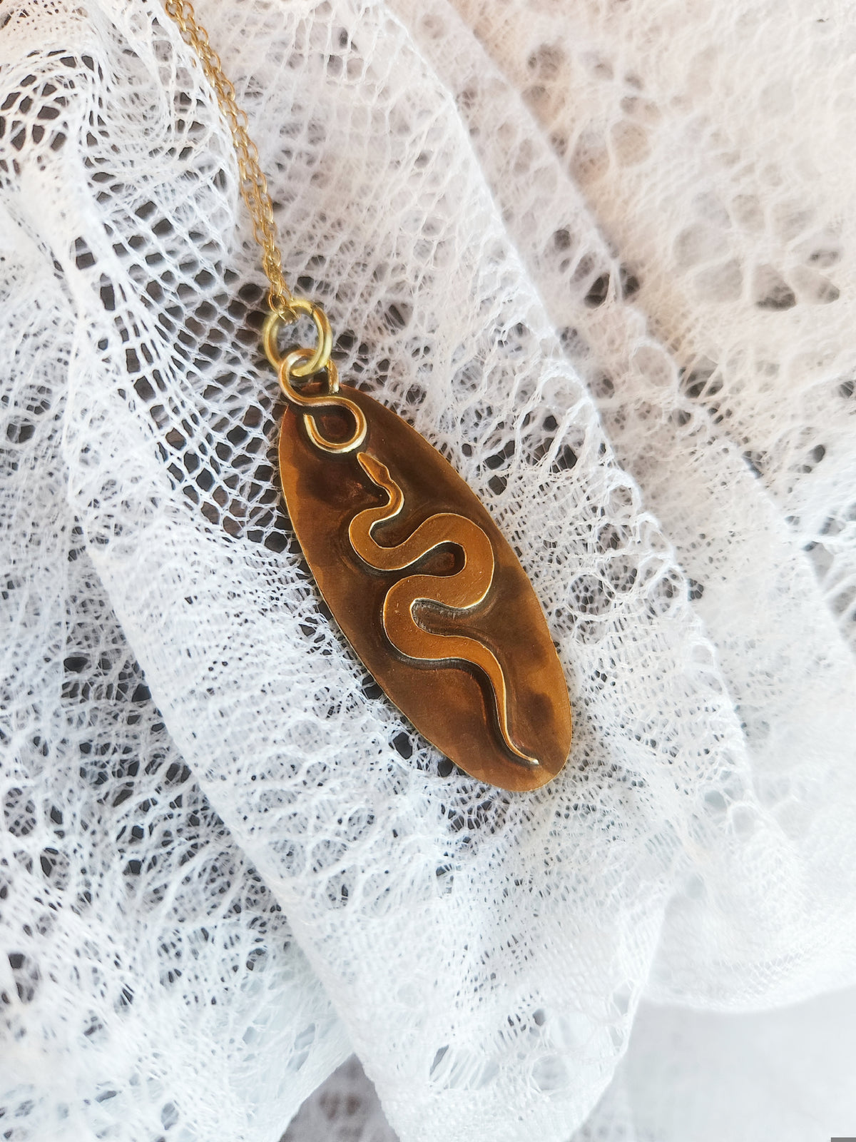 Collier « Serpent des Bois »