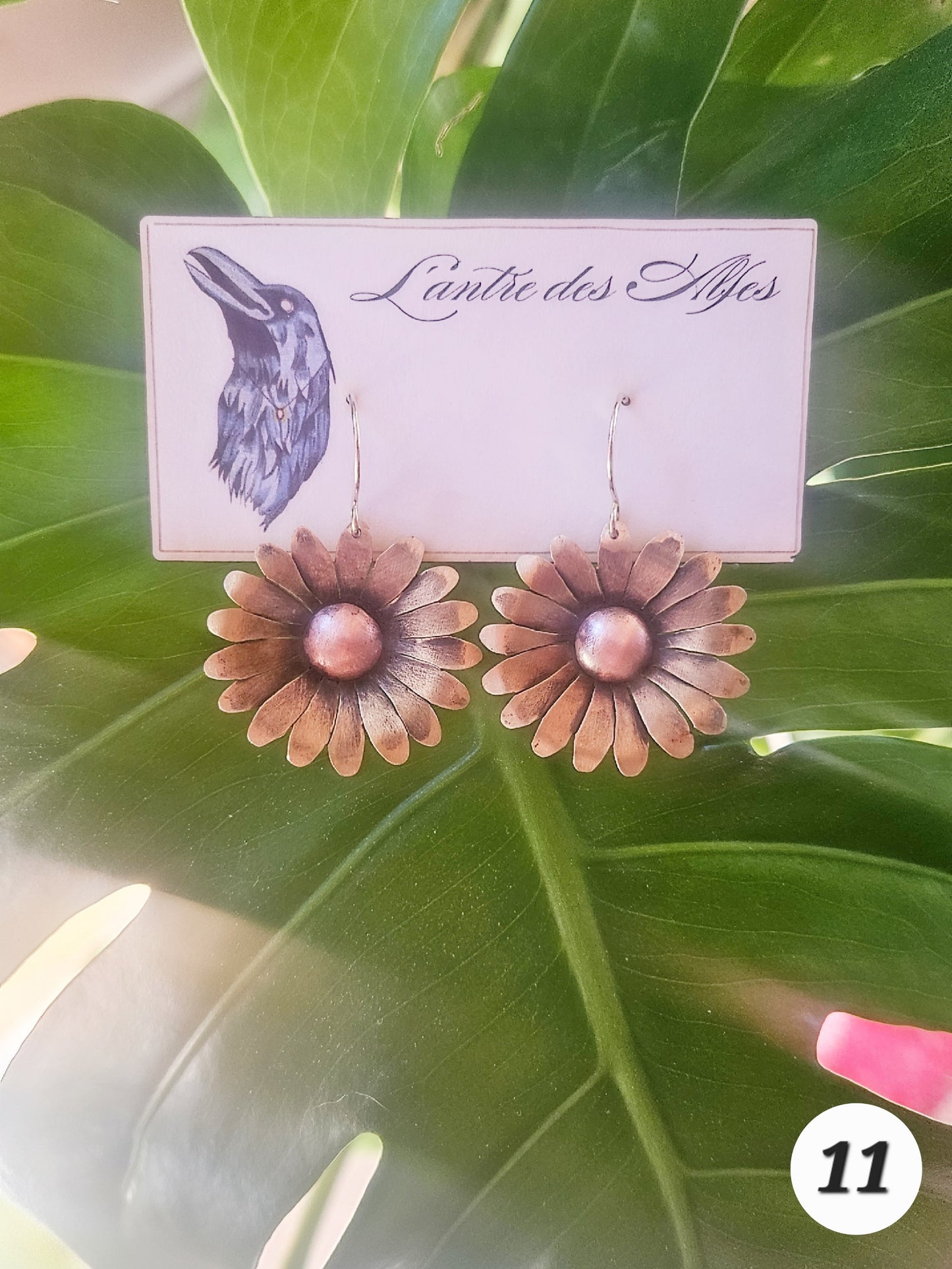 Boucles d’oreilles “Collection Botanique”