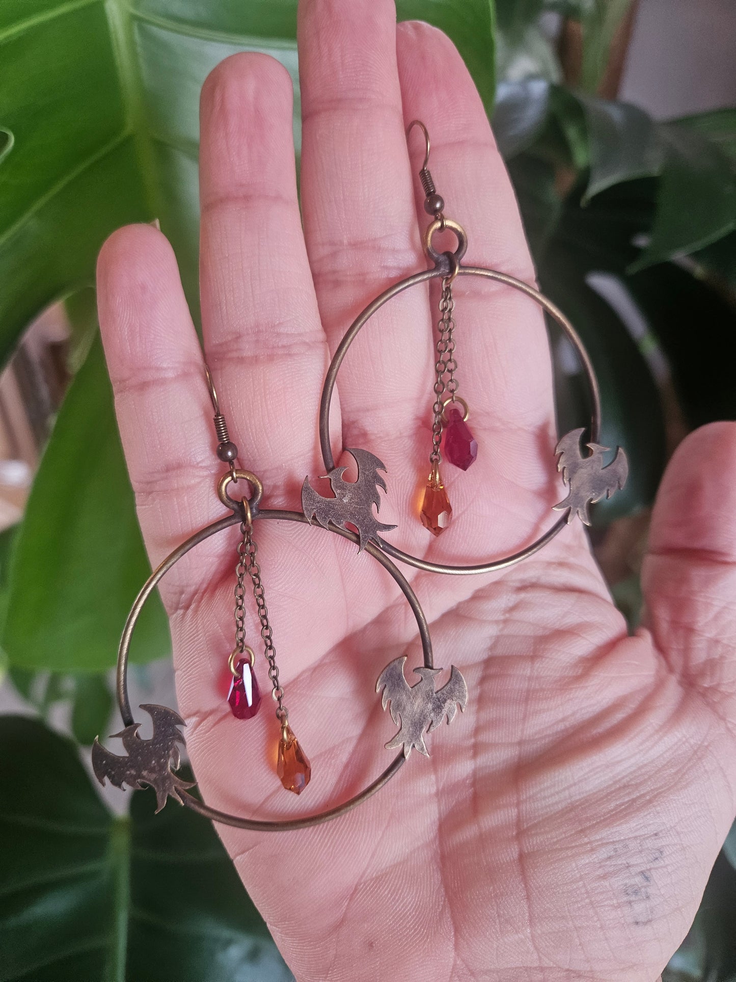 Boucles d'oreilles « Cendres Éternelles »