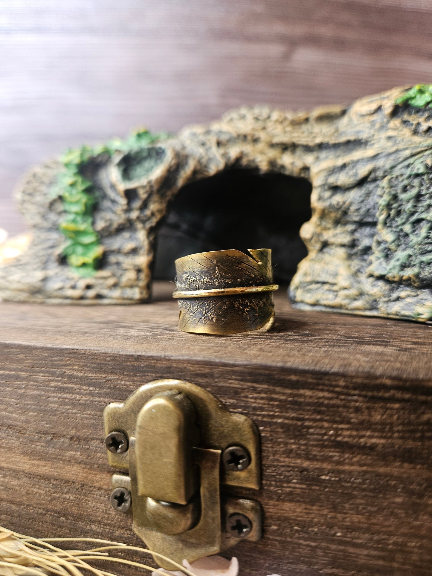 Bague « Plume des Sylves »